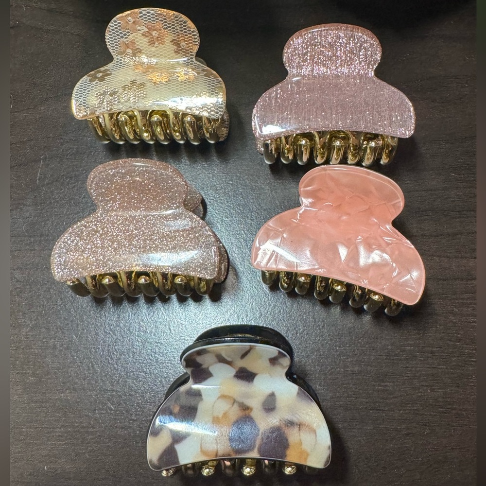 MINI CLAW CLIPS 5 SET